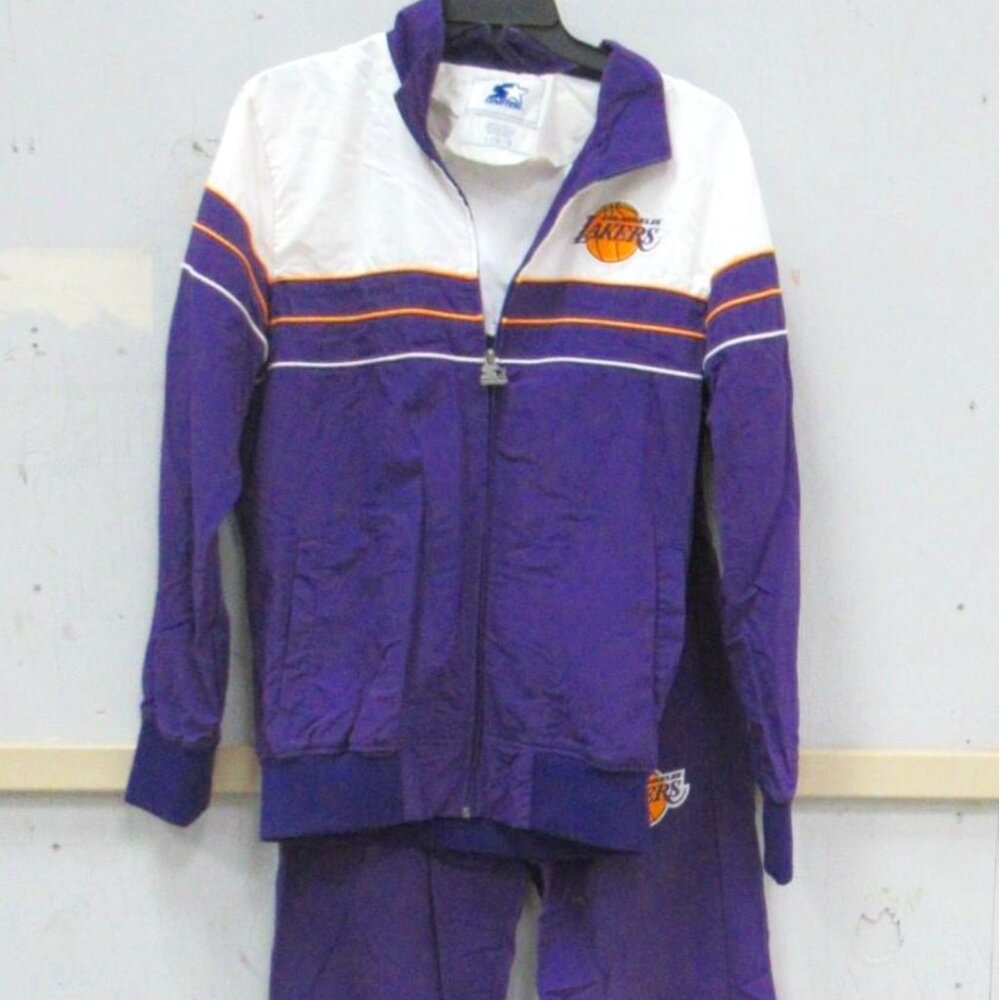 LA Lakers Starter Vintage TrackSuit - Mens Size Large